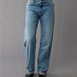 American Eagle Outfitters Strigid Straight Leg Blue Jeans